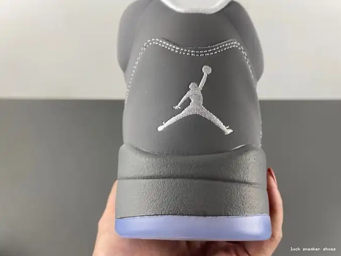 Rep LUCY 136027-005 Retro Wolf Grey 5 Jordan Air 0610